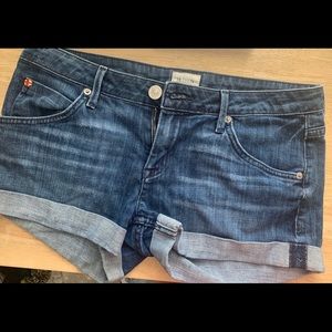 Hudson jean shorts, size 28